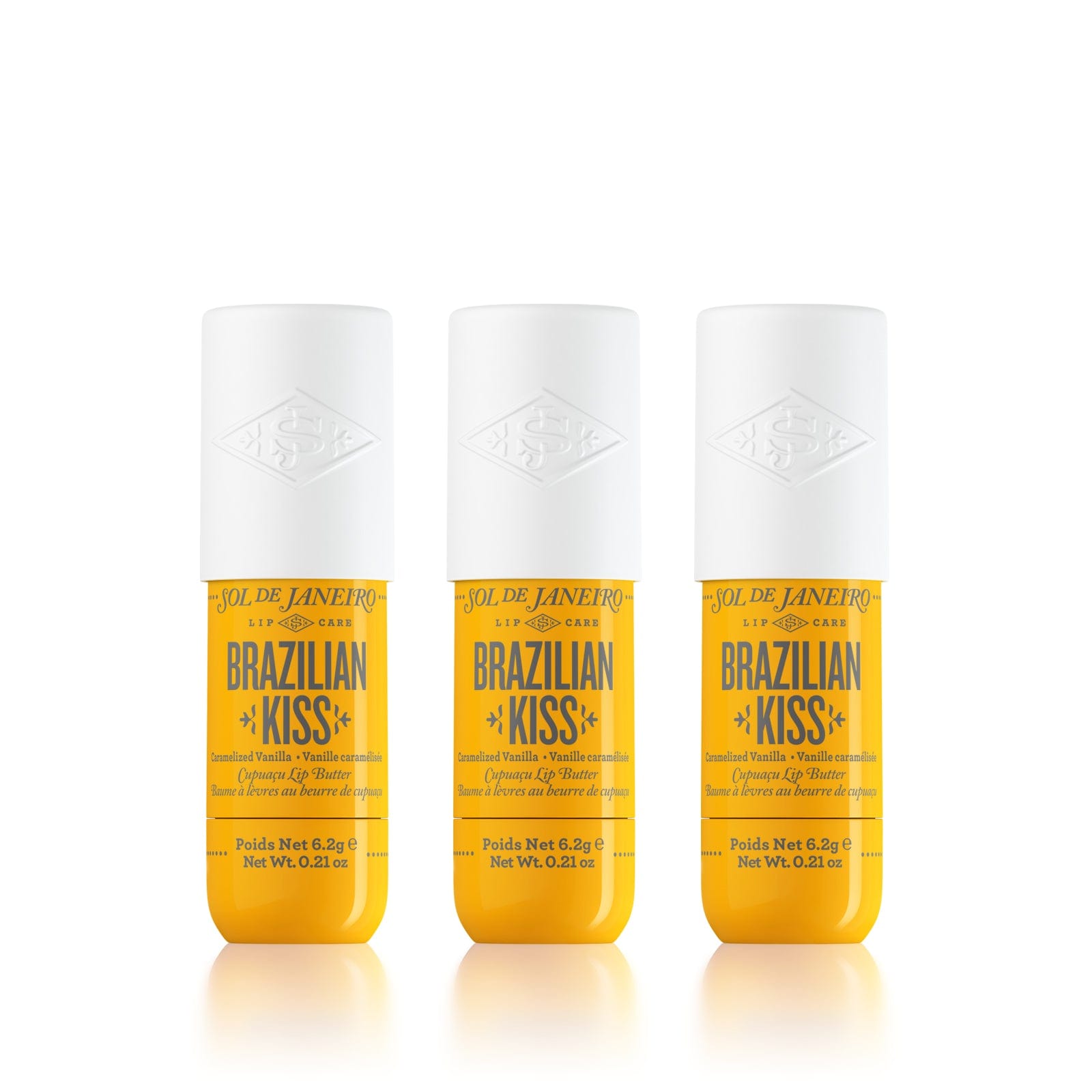 Coffret de Baumes à Lèvres Brazilian Kiss au Cupuaçu